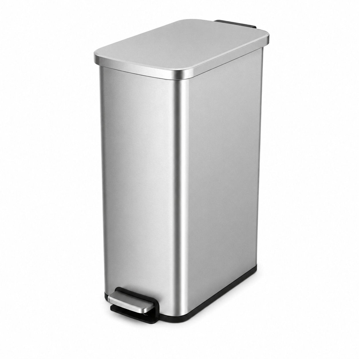 EKO - Titus Slim - Bote Pedal 50 L Acero Inoxidable Mate