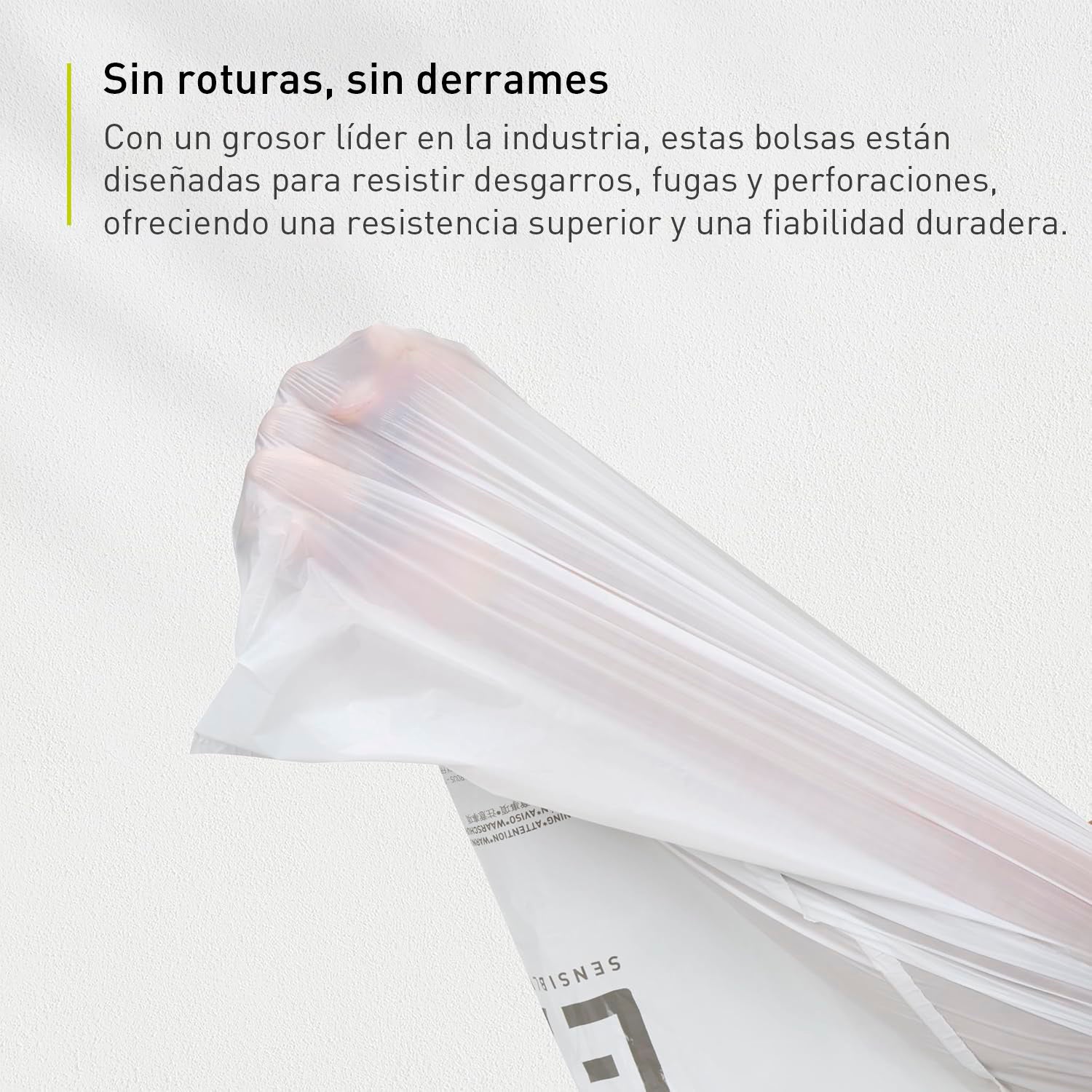 Bolsas Bote De Basura 50-90 Litros Tamaño G. 110 Bolsas EKO