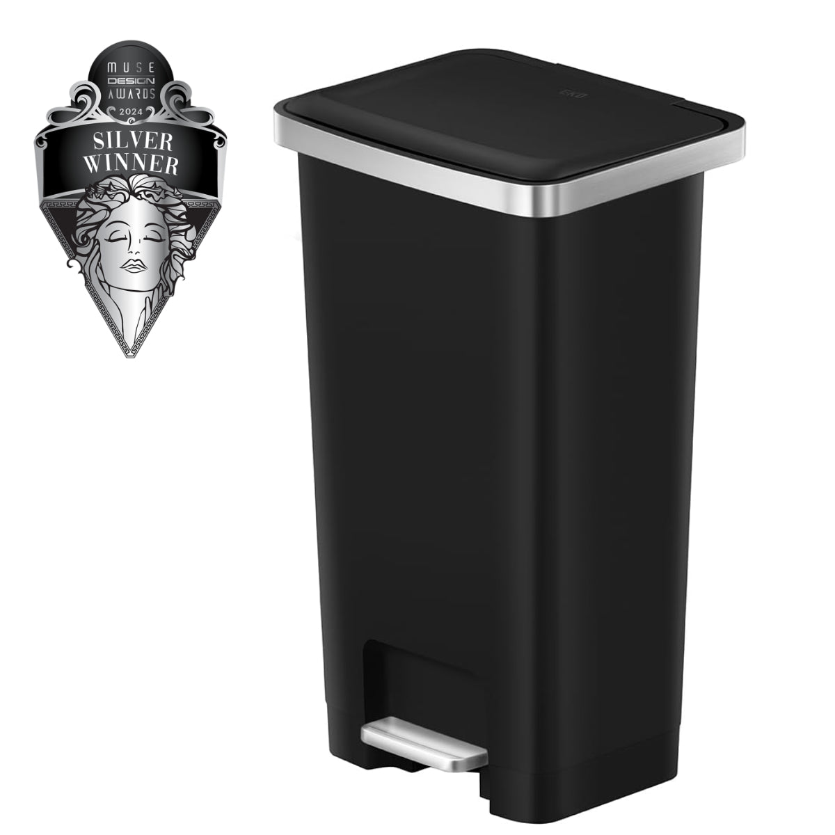 Bote de basura Pedal 45L EKO Hana