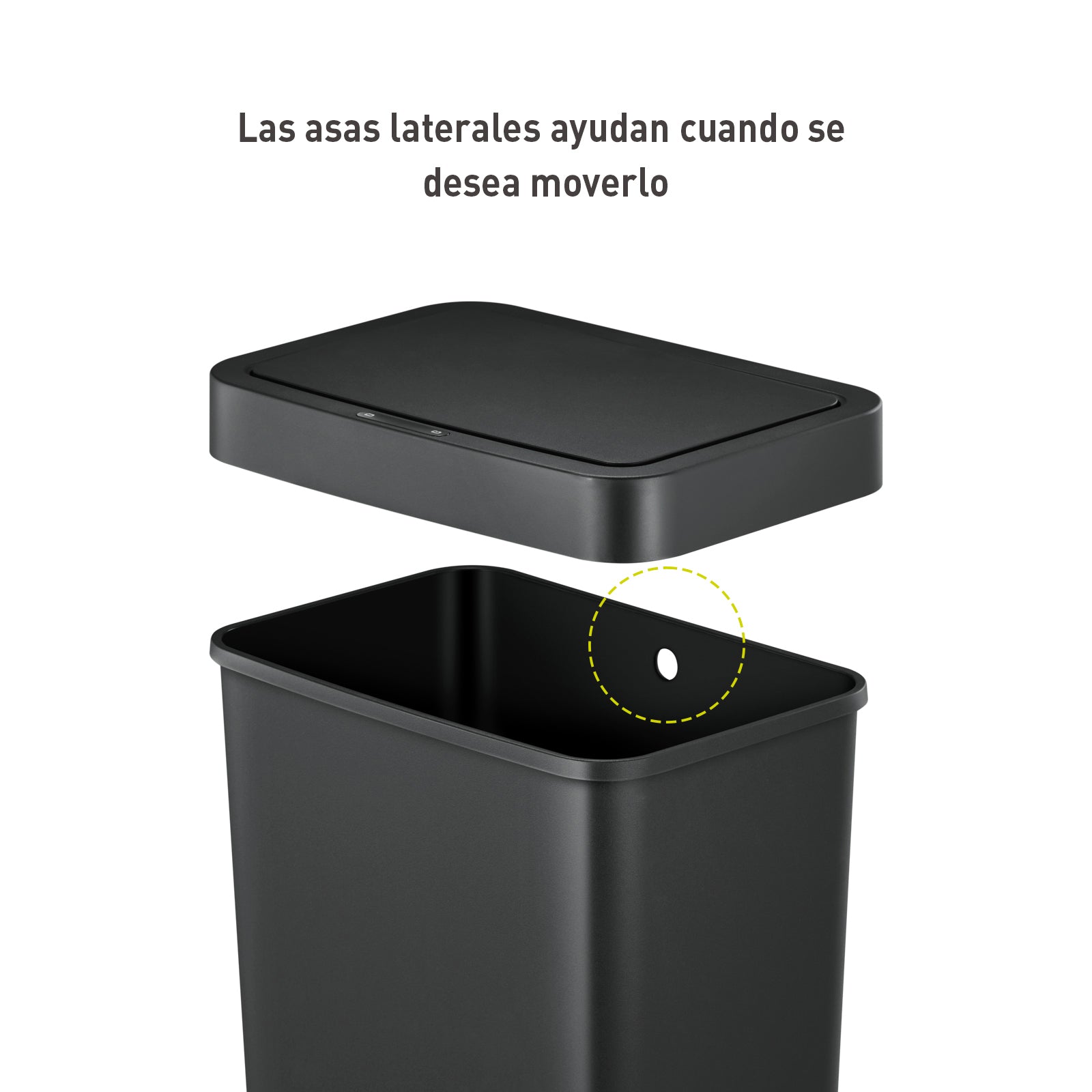 Bote de basura Sensor 50L EKO Hana