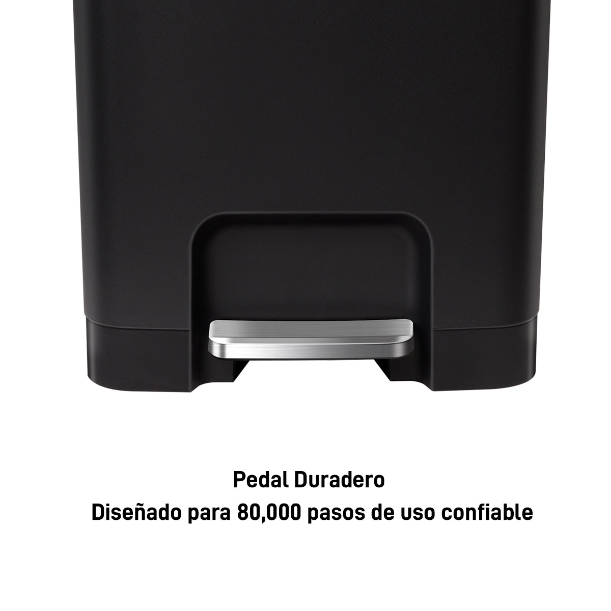 Bote de basura Pedal 45L EKO Hana 4 Piezas