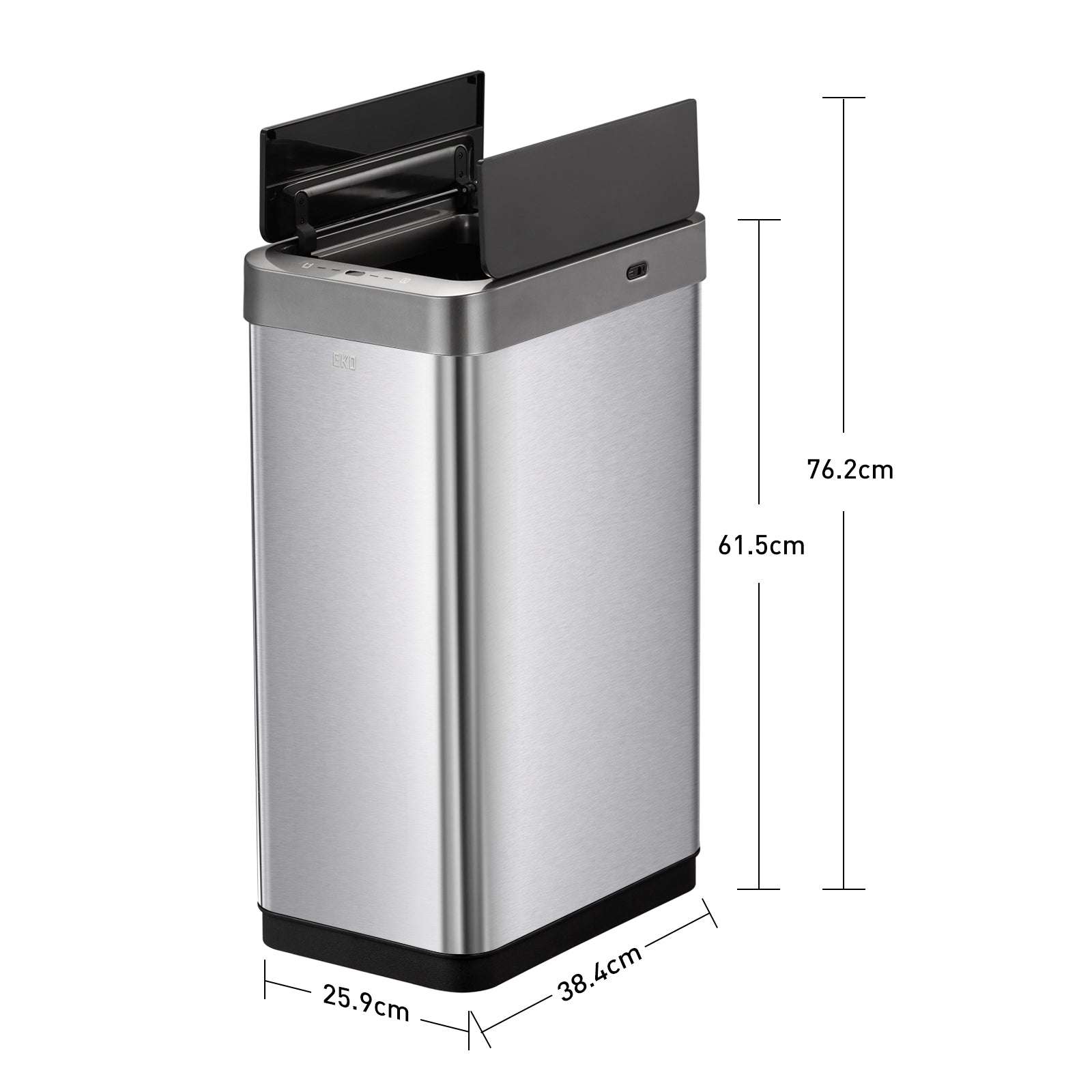 Bote de basura Sensor 45L EKO Mirage Phantom