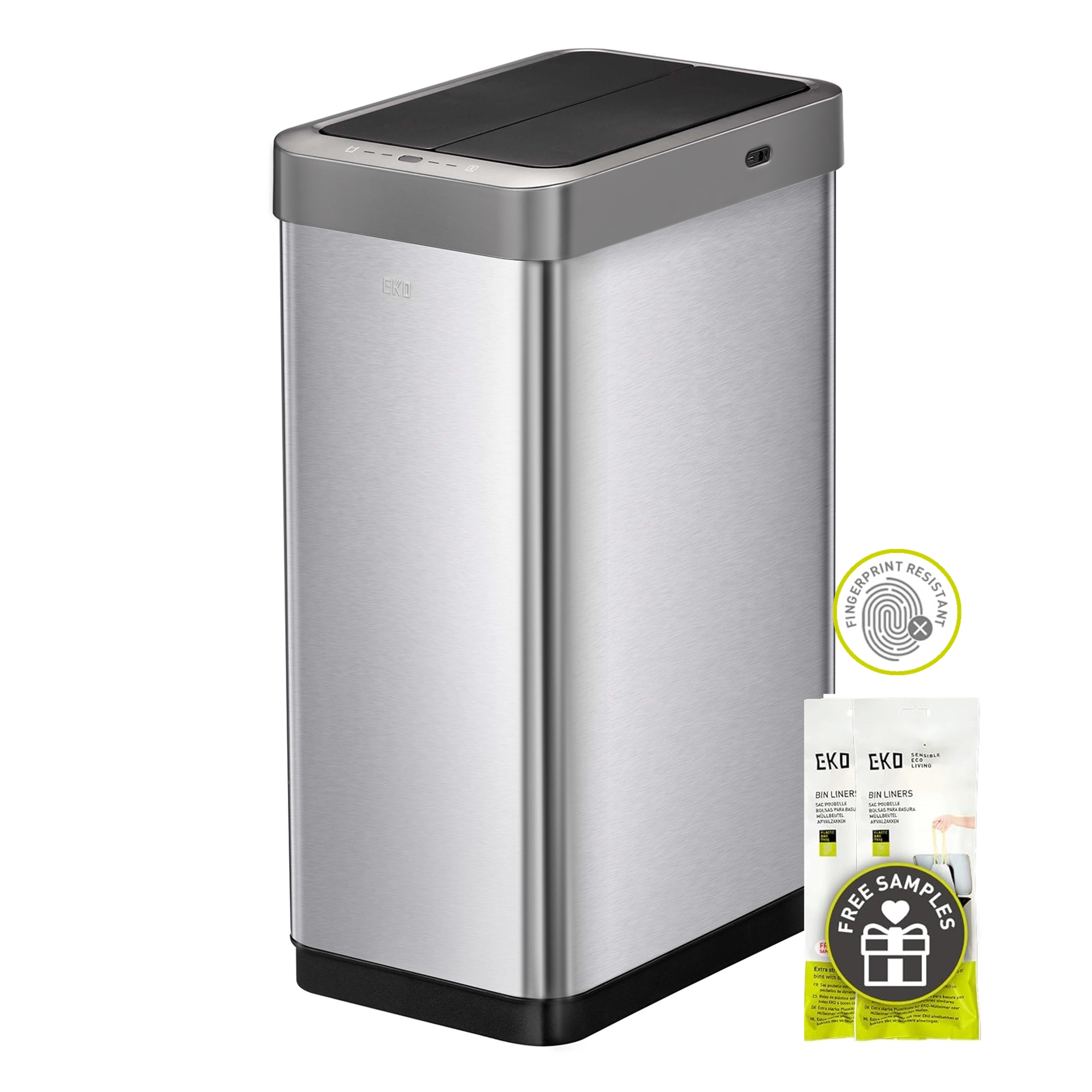 Bote de basura Sensor 45L EKO Mirage Phantom