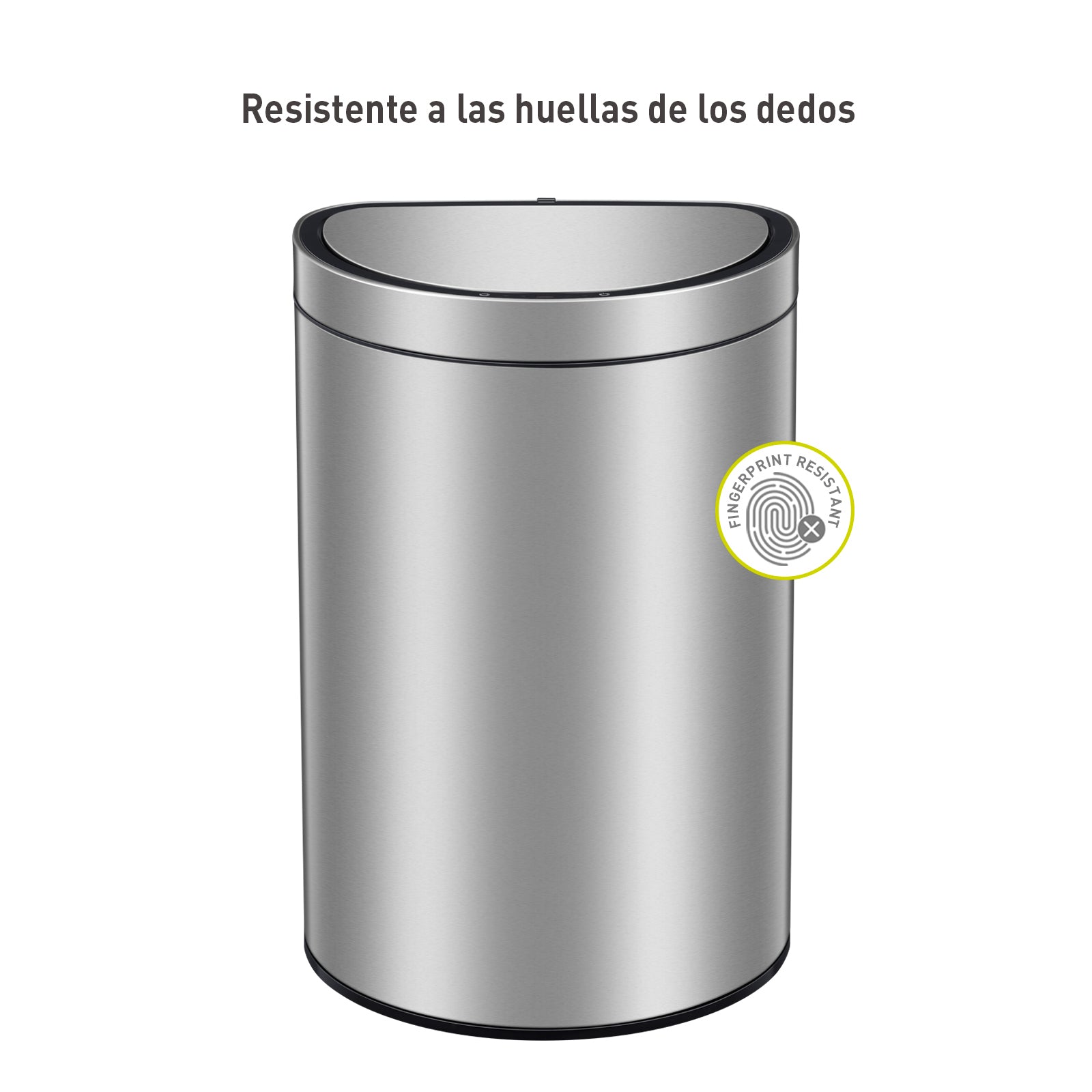 Bote de basura Sensor Semiredondo 47L EKO Mirage
