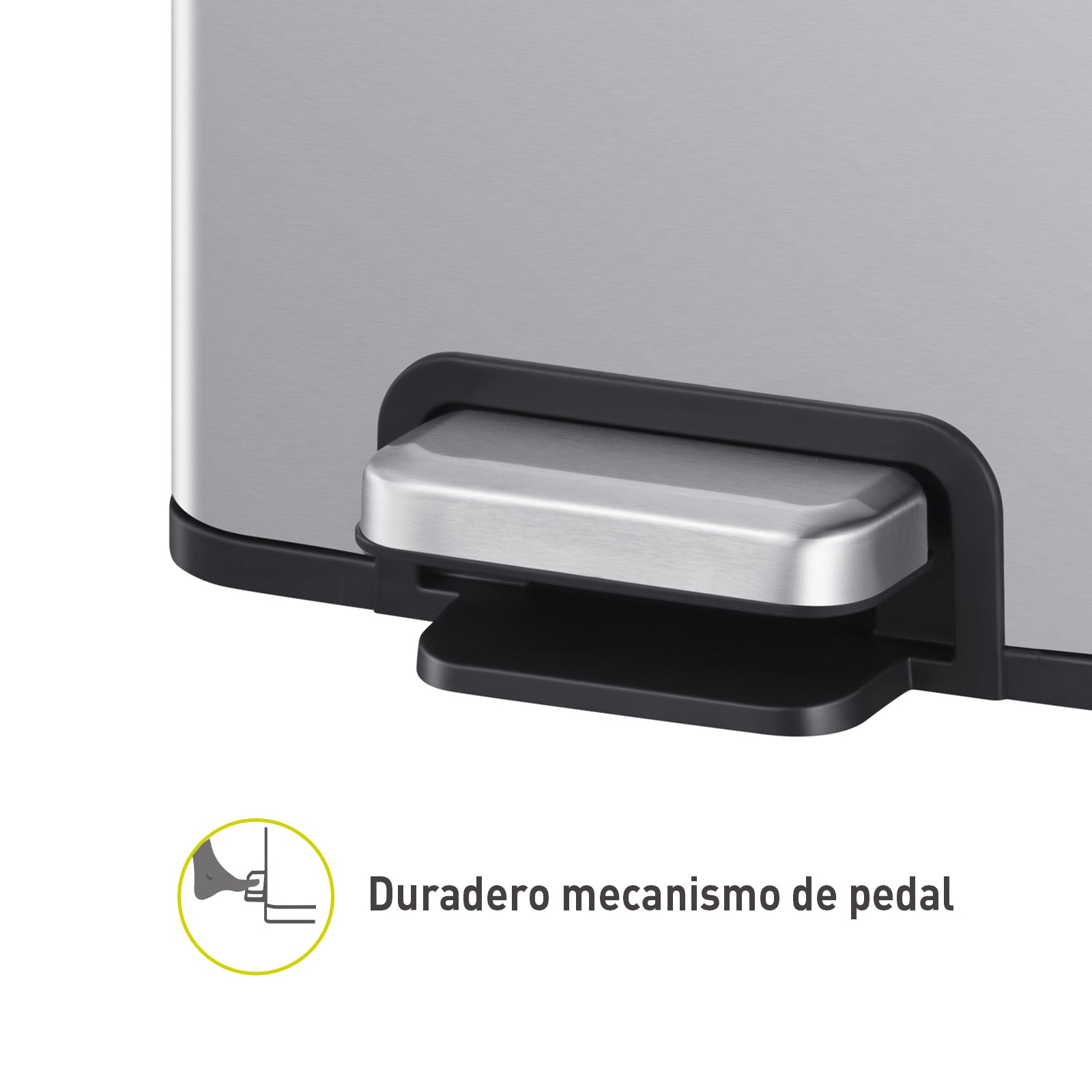 Bote de basura con pedal 12L EKO Madison