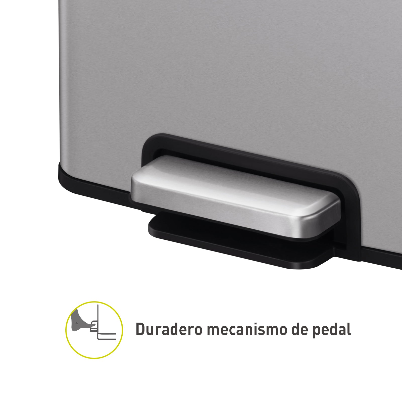 Bote de basura con pedal 20L EKO Madison