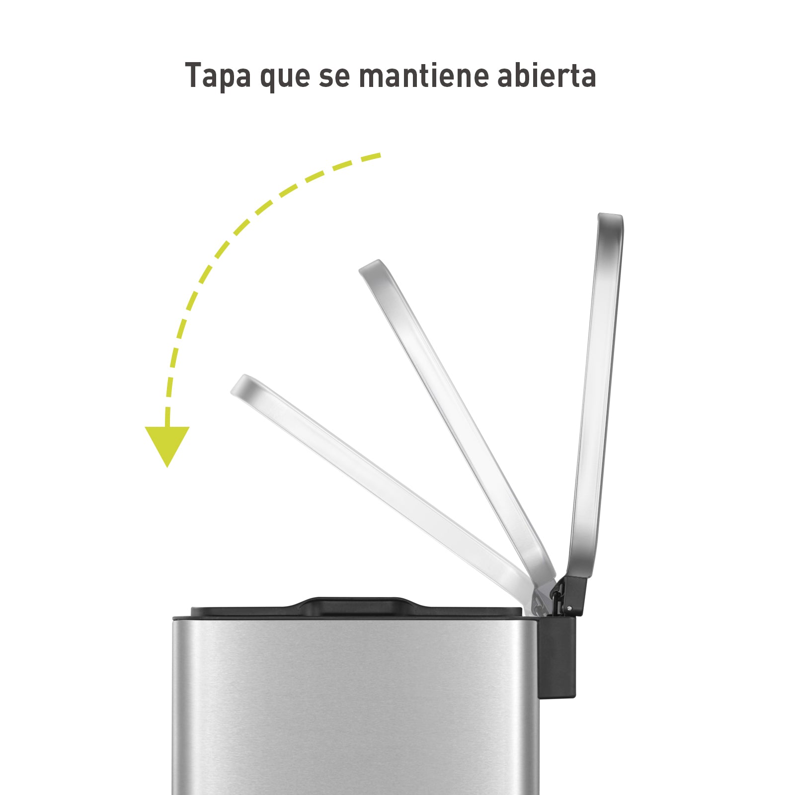 Bote de basura cocina 45L EKO Stella