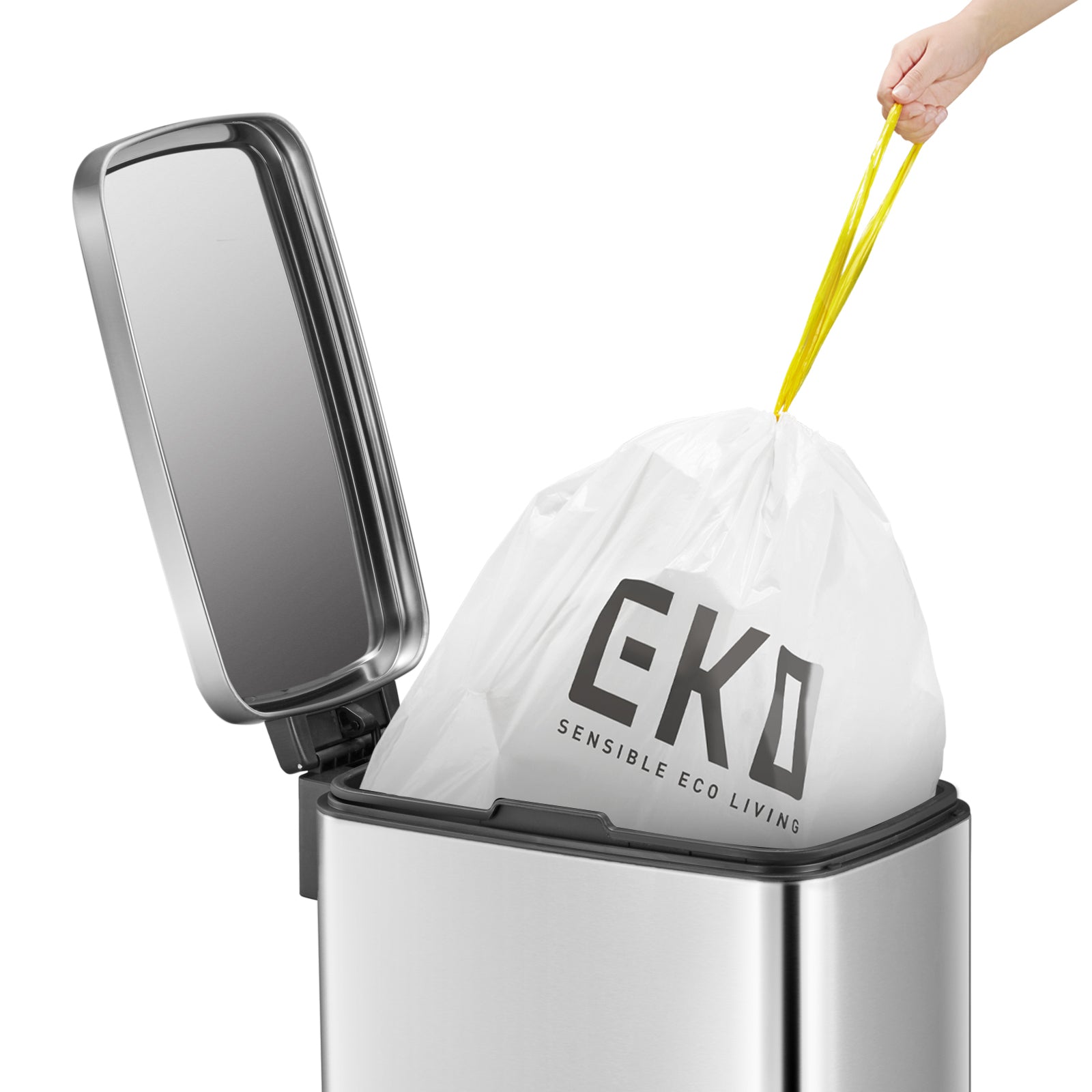 Bote de basura cocina 45L EKO Stella