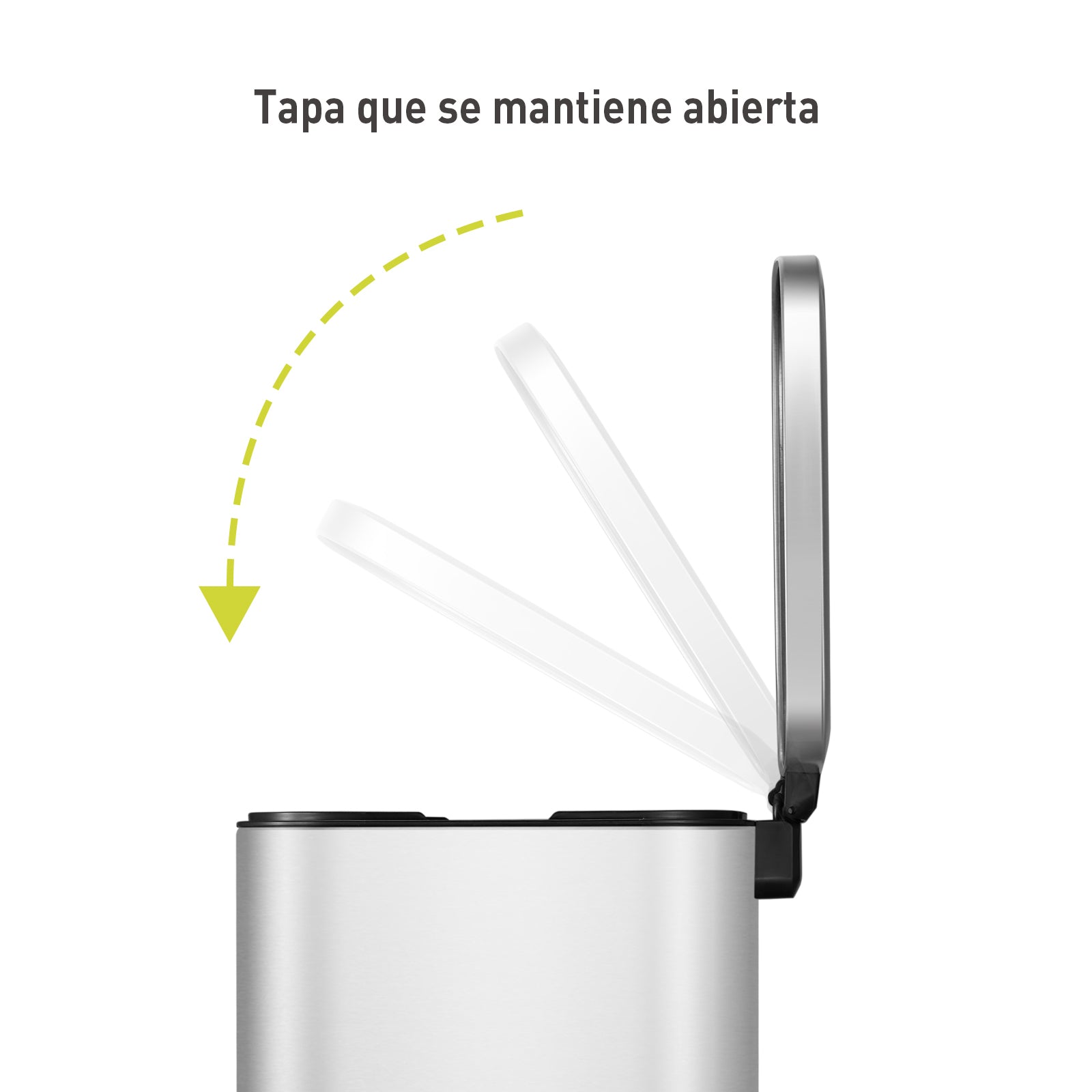 Bote de basura cocina 20L EKO Stella