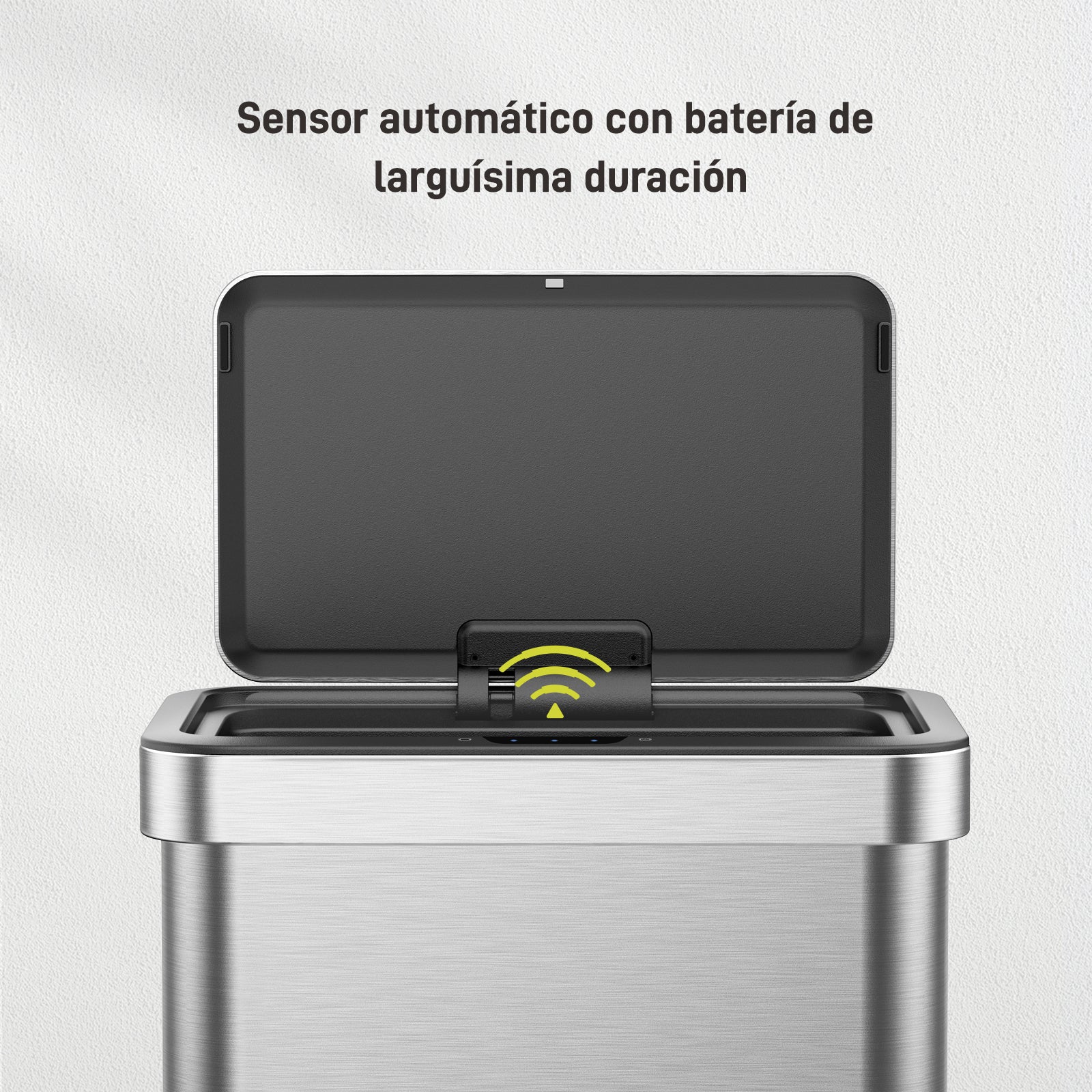 Bote de basura Sensor 30L+30L EKO Mirage Nova
