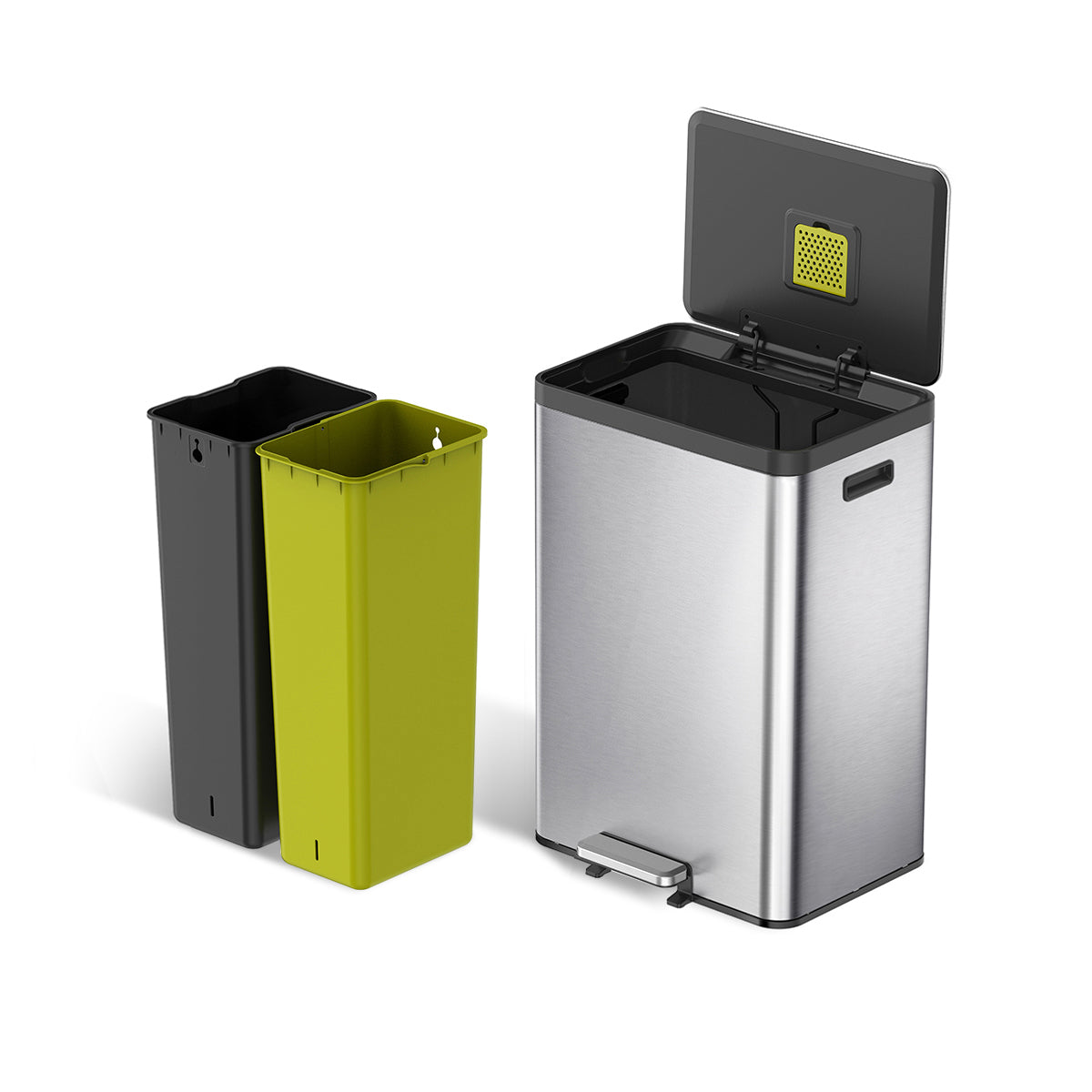 Bote de basura Recycler 20L+20L EKO ECOCASA