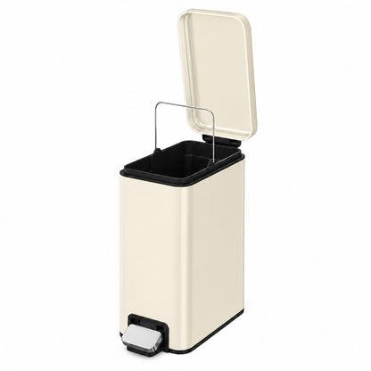 EKO Genie Bote de basura con pedal 5L Vainilla