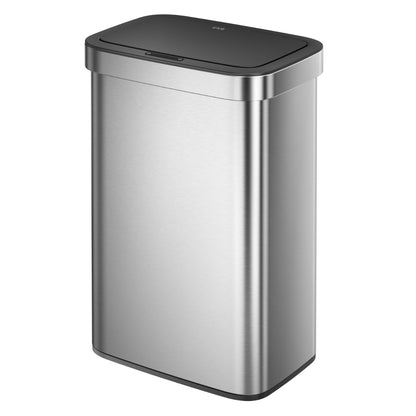 EKO - Horizon - Bote de Basura con Sensor 50 L Acero Inoxidable Mate