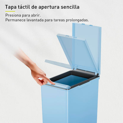 Bote de basura 30L EKO Morandi Azul