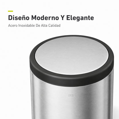 EKO - Villa - Bote de Basura Comercial con Tapa Basculante 30 L