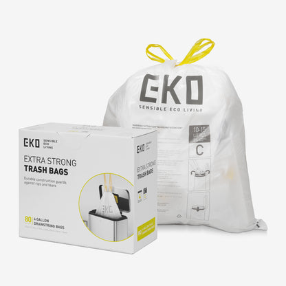 Bolsas Bote De Basura 10-15 Litros Tamaño C. 80 Bolsas EKO