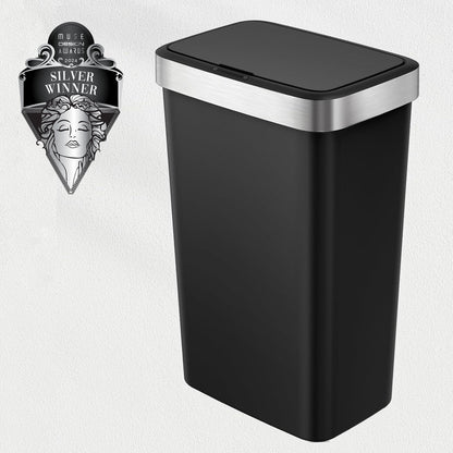 Bote de basura Sensor Aro Metal 50L EKO Hana