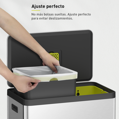 Bolsas  Bote De Basura 25-35 Litros Tamaño E 80 Bolsas EKO