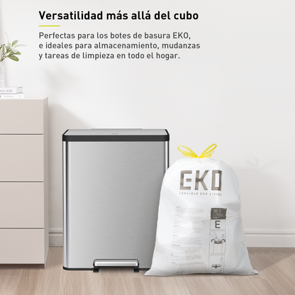 Bolsas  Bote De Basura 25-35 Litros Tamaño E 80 Bolsas EKO