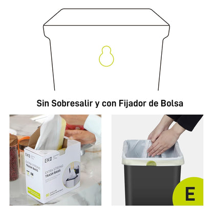 Bote de Basura 30L+30L Essential Recycler