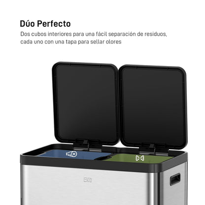 Bote de Basura 30L+30L Essential Recycler