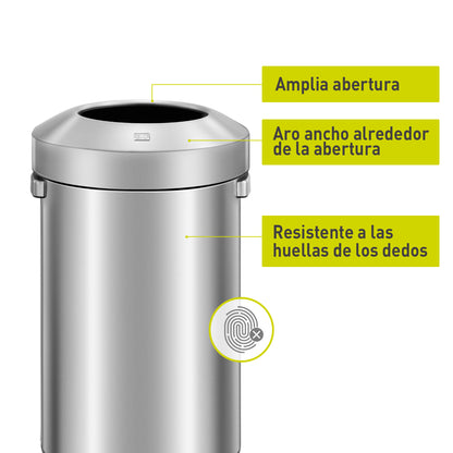 Bote de Basura Commercial 120L EKO Urban