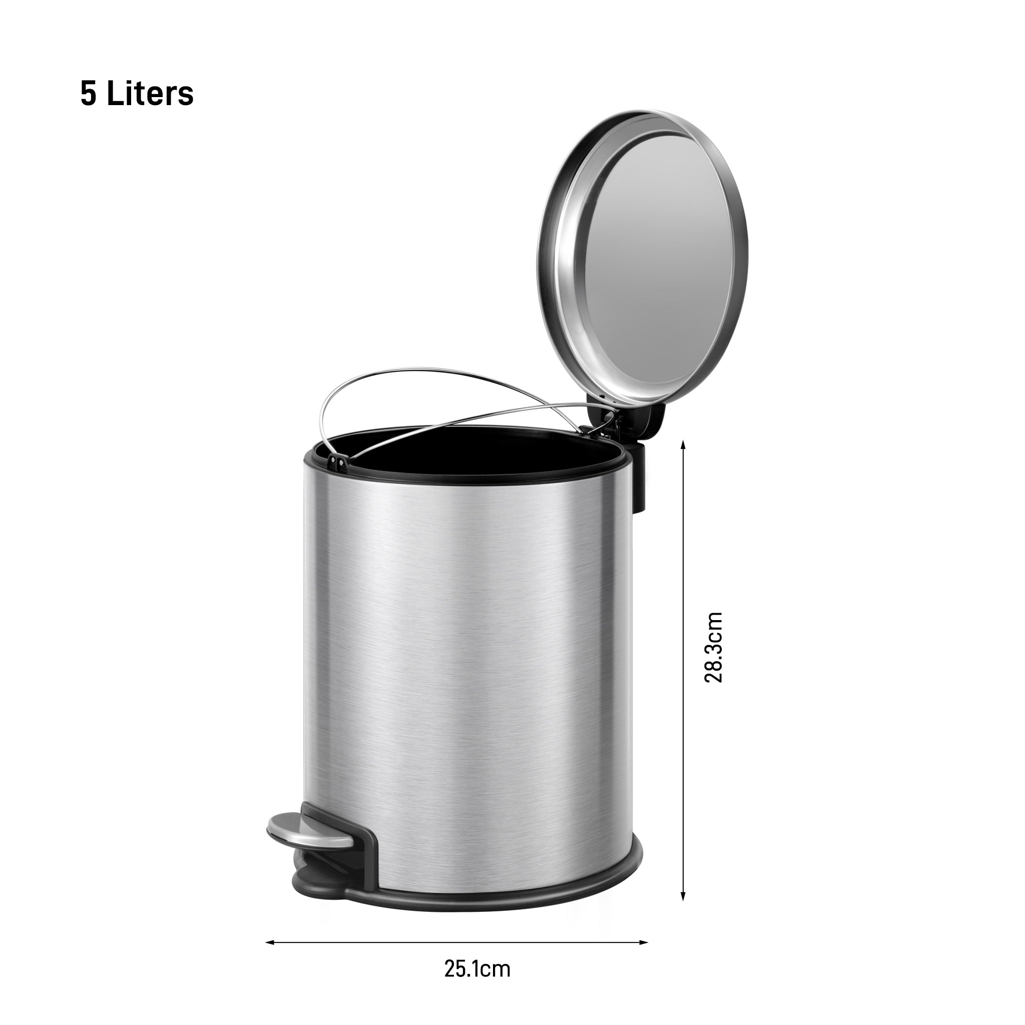Bote de basura con pedal EKO Serene 5L