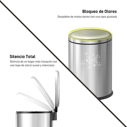 Bote de basura con pedal EKO Serene 5L