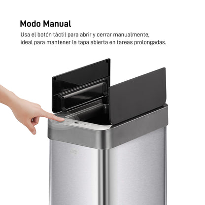 Bote de basura Sensor 45L EKO Mirage Phantom
