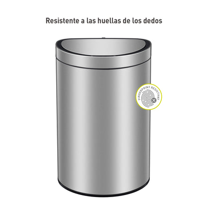 Bote de basura Sensor Semiredondo 47L EKO Mirage