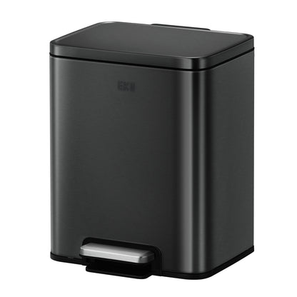 Bote de basura Negro con pedal 20L EKO Madison