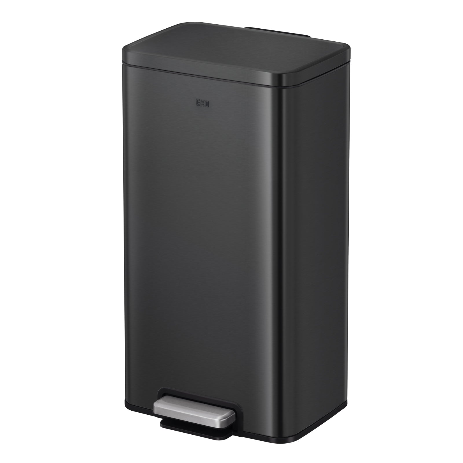 Bote de basura Negro con pedal 30L EKO Madison