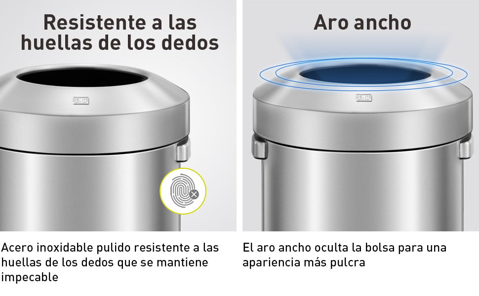 Bote de Basura Commercial 120L EKO Urban