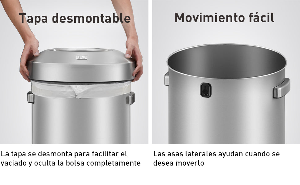 Bote de Basura Commercial 120L EKO Urban