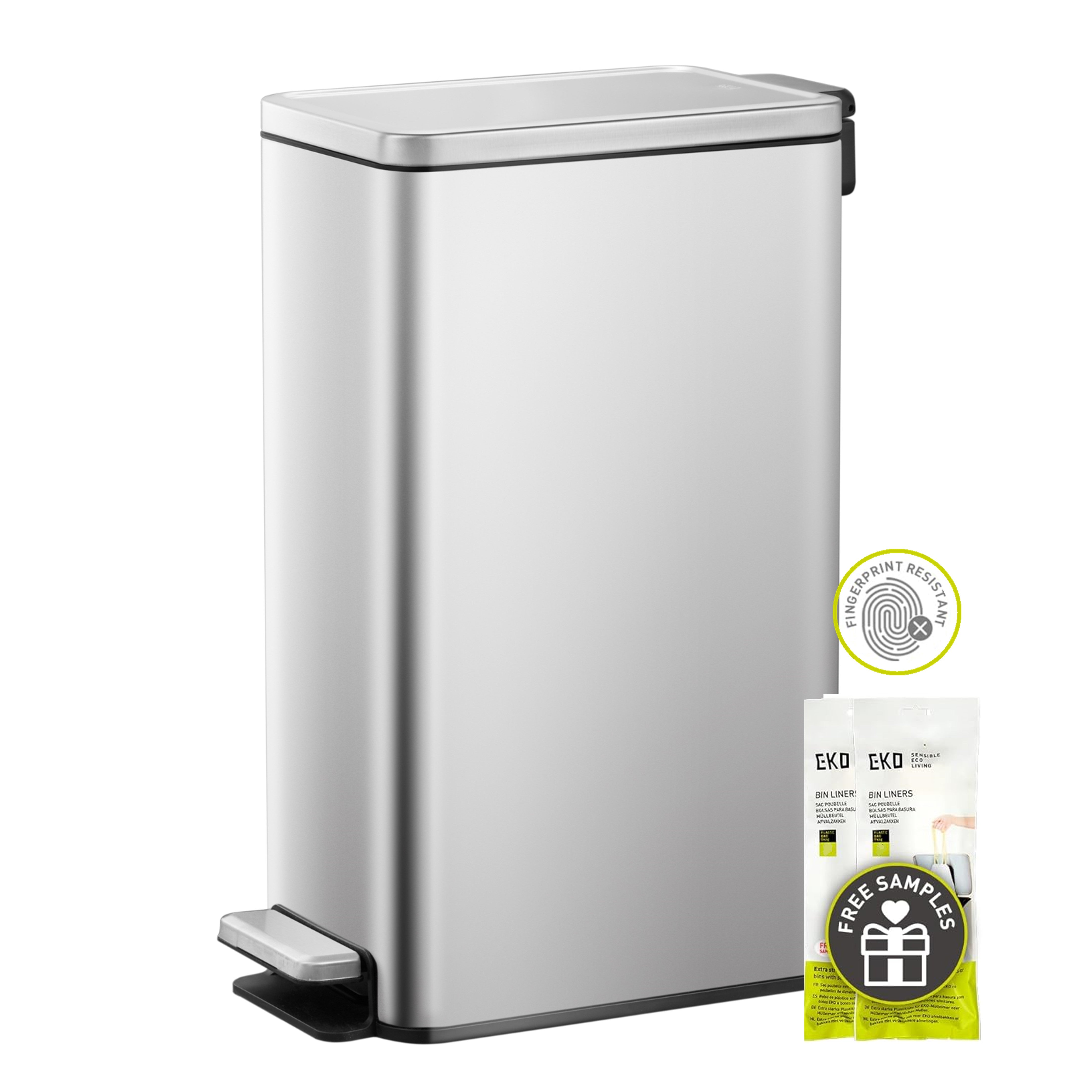 Bote de basura cocina 30L EKO Stella