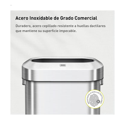 Bote de basura comercial 60L EKO Urban Slim