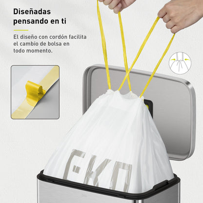 Bolsas  Bote De Basura 40-60 Litros Tamaño F. 60 Bolsas EKO
