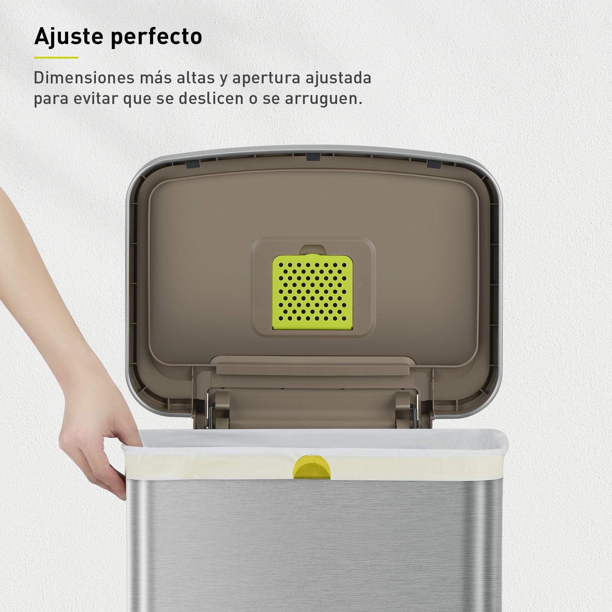 Bolsas  Bote De Basura 50-90 Litros Tamaño G. 60 Bolsas EKO