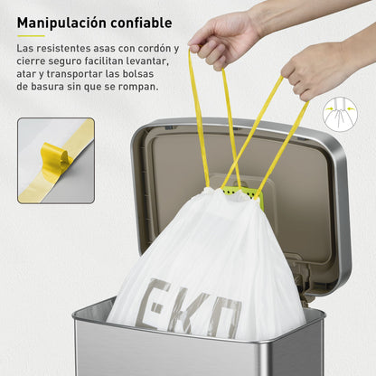 Bolsas  Bote De Basura 50-90 Litros Tamaño G. 60 Bolsas EKO