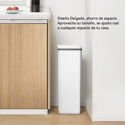 Combo Caja de 80 Bolsas + Bote de basura 30L EKO Morandi