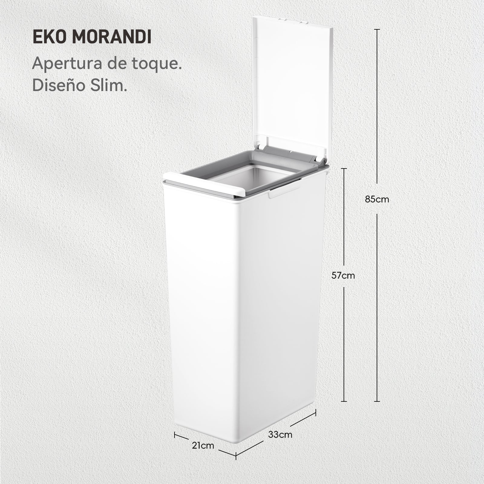Bote de basura 30L EKO Morandi