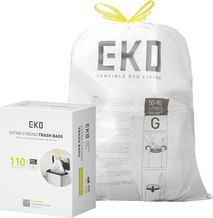 Bolsas  Bote De Basura 50-90 Litros Tamaño G. 110 Bolsas EKO