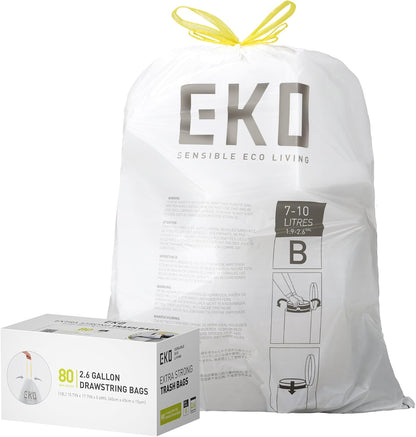Bolsas  Bote De Basura 7 -10 Litros Tamaño B. 80 Bolsas EKO