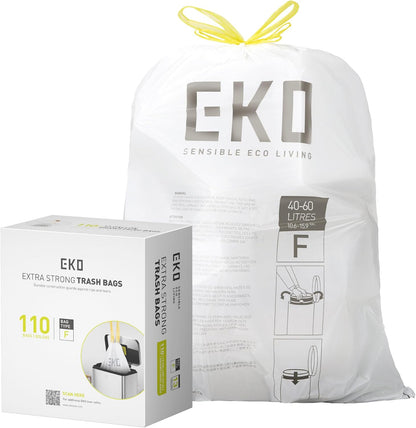 Bolsas  Bote De Basura 40-60 Litros Tamaño F. 110 Bolsas EKO