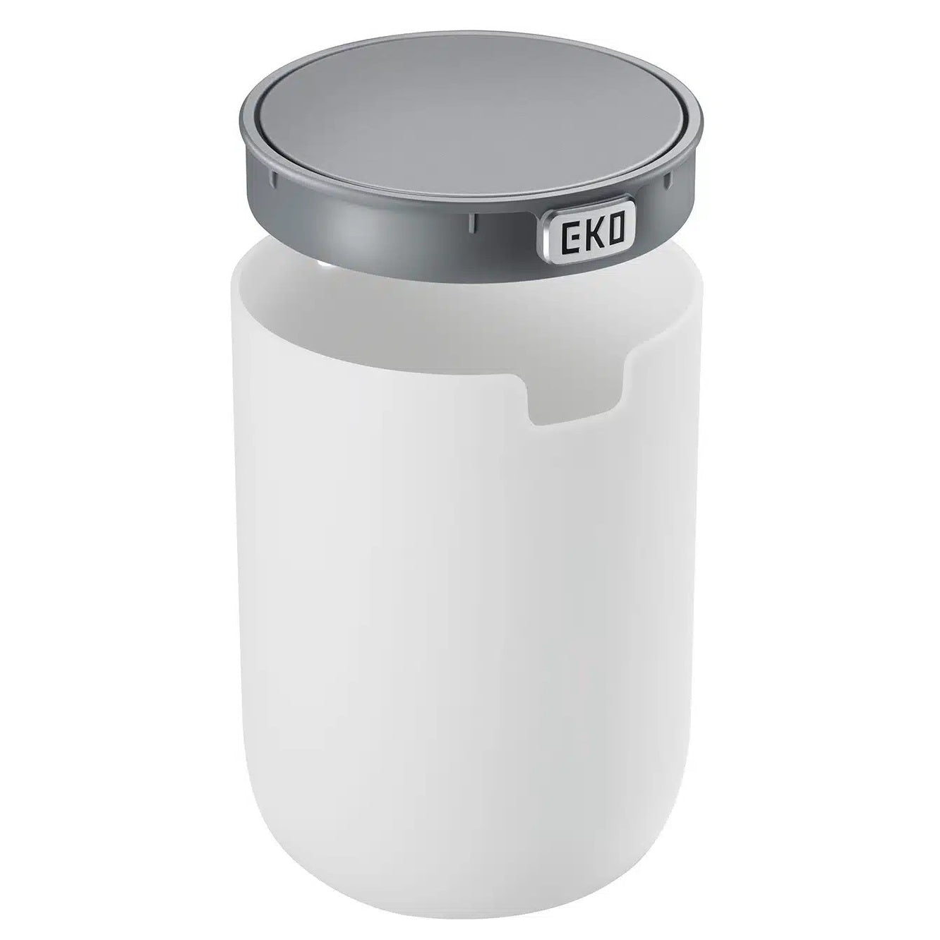 EKO - Fandy - Bote de Basura Pequeño 2,2 L Blanco