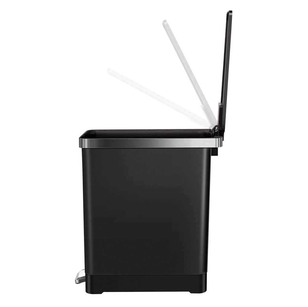EKO - Hana - Cubo Pedal 10 L Negro