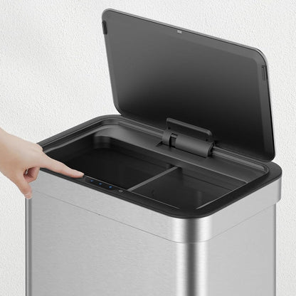 EKO - Nova Mirage - Bote de Basura con Sensor 30 L + 30 L