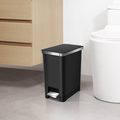 EKO - Hana - Cubo Pedal 10 L Negro