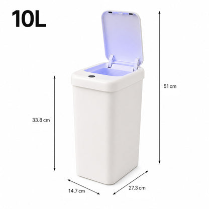 EKO - Morandi - Bote de Basura  Sensor 10 L Blanco