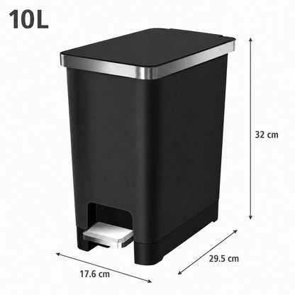 EKO - Hana - Cubo Pedal 10 L Negro